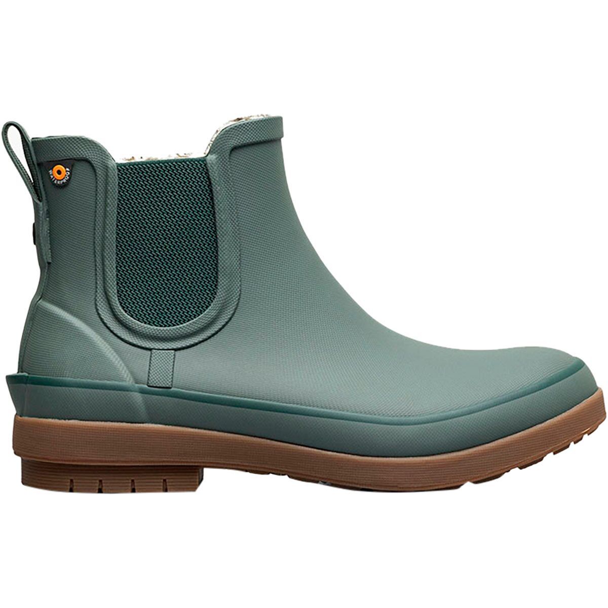 Image of Bogs Amanda Plush II Chelsea Boot - Women's Dark Spruce, 8.0