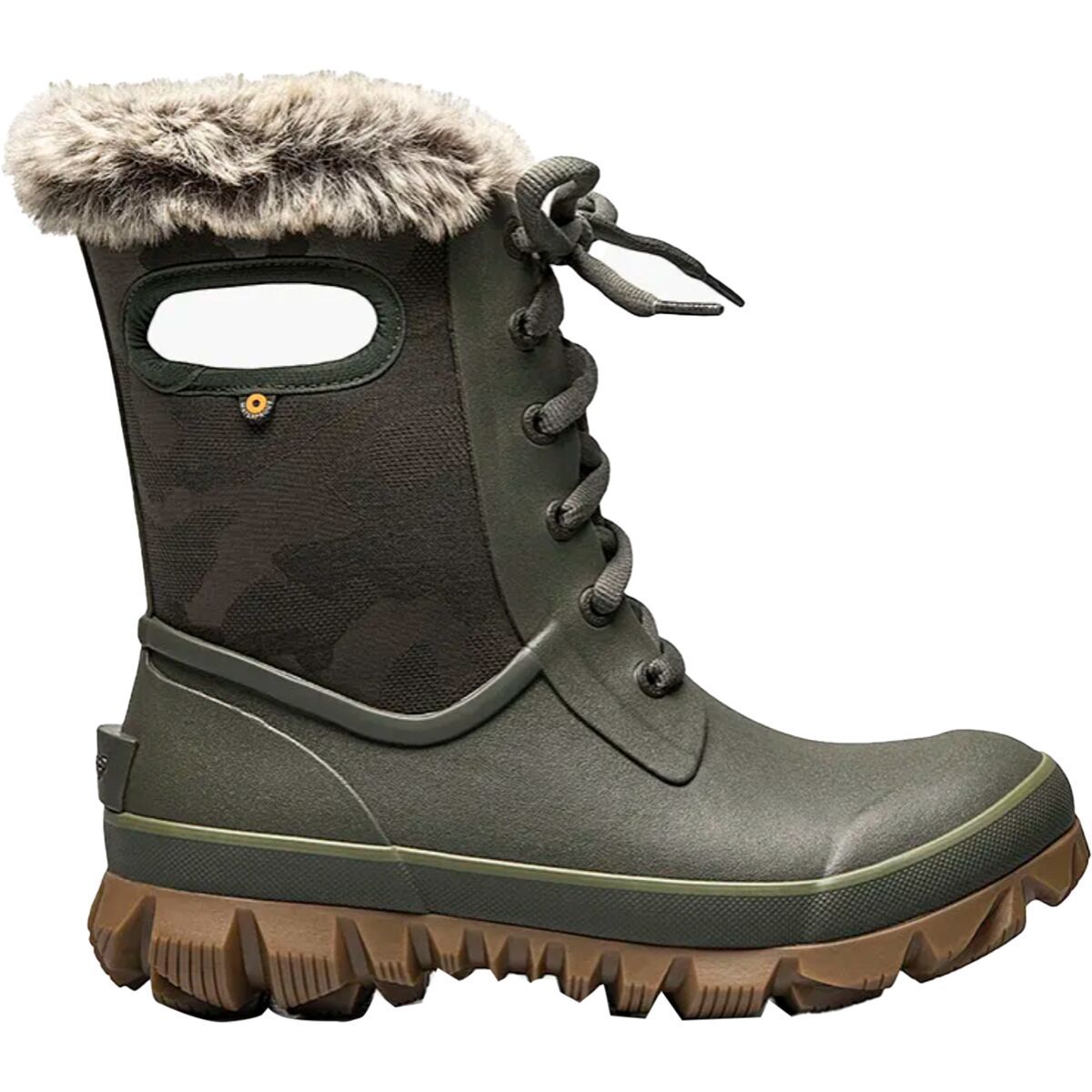 Bogs Arcata Tonal Camo Boot - Women's Dark Green, 12.0