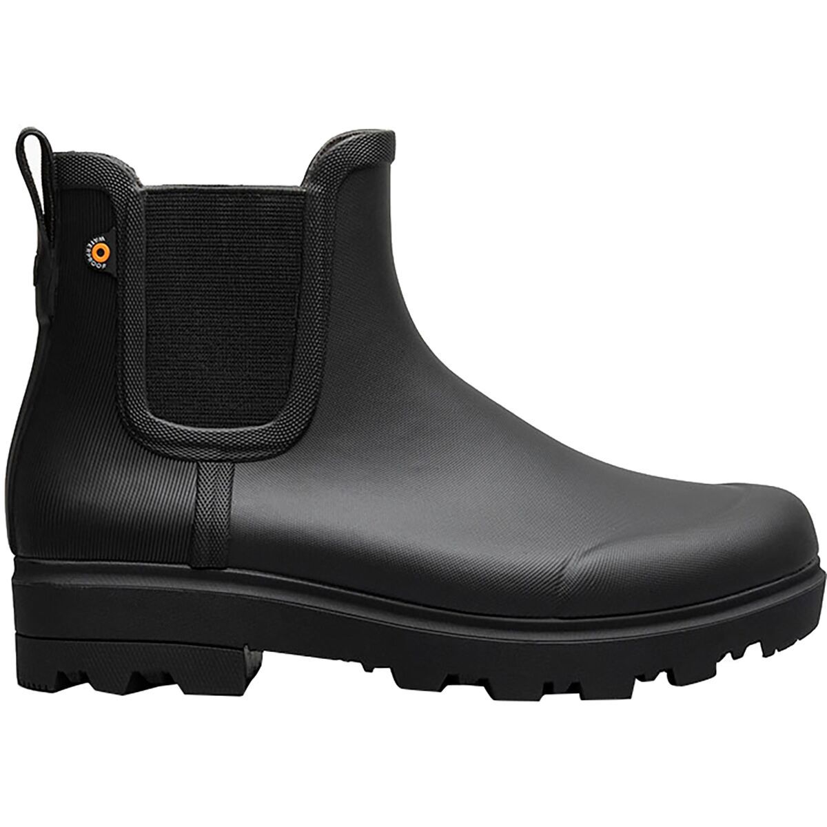 Image of Bogs Holly Chelsea Rain Boot - Women's Black, 10.0