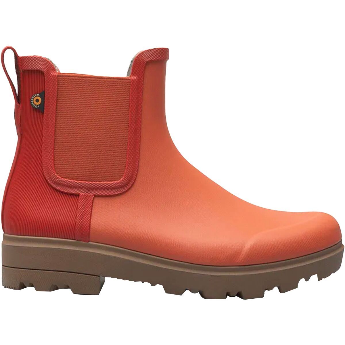 Image of Bogs Holly Chelsea Rain Boot - Women's Burnt Orange, 6.0
