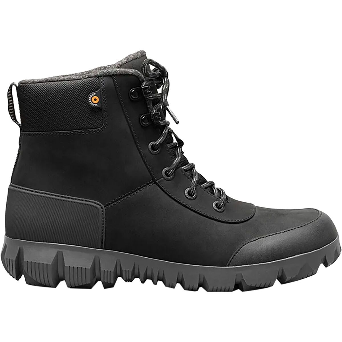 Bogs Arcata Urban Leather Mid Boot - Men's Black, 7.5