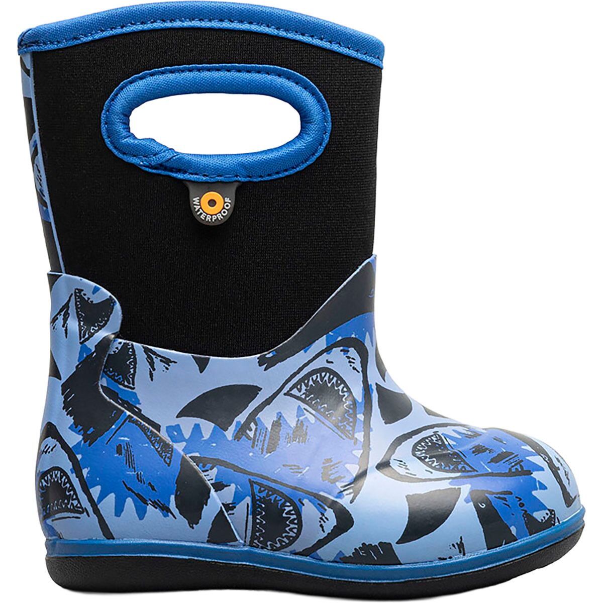 Bogs Baby Classic Print Boot - Toddlers' Sharks/Blue Multi, 10.0
