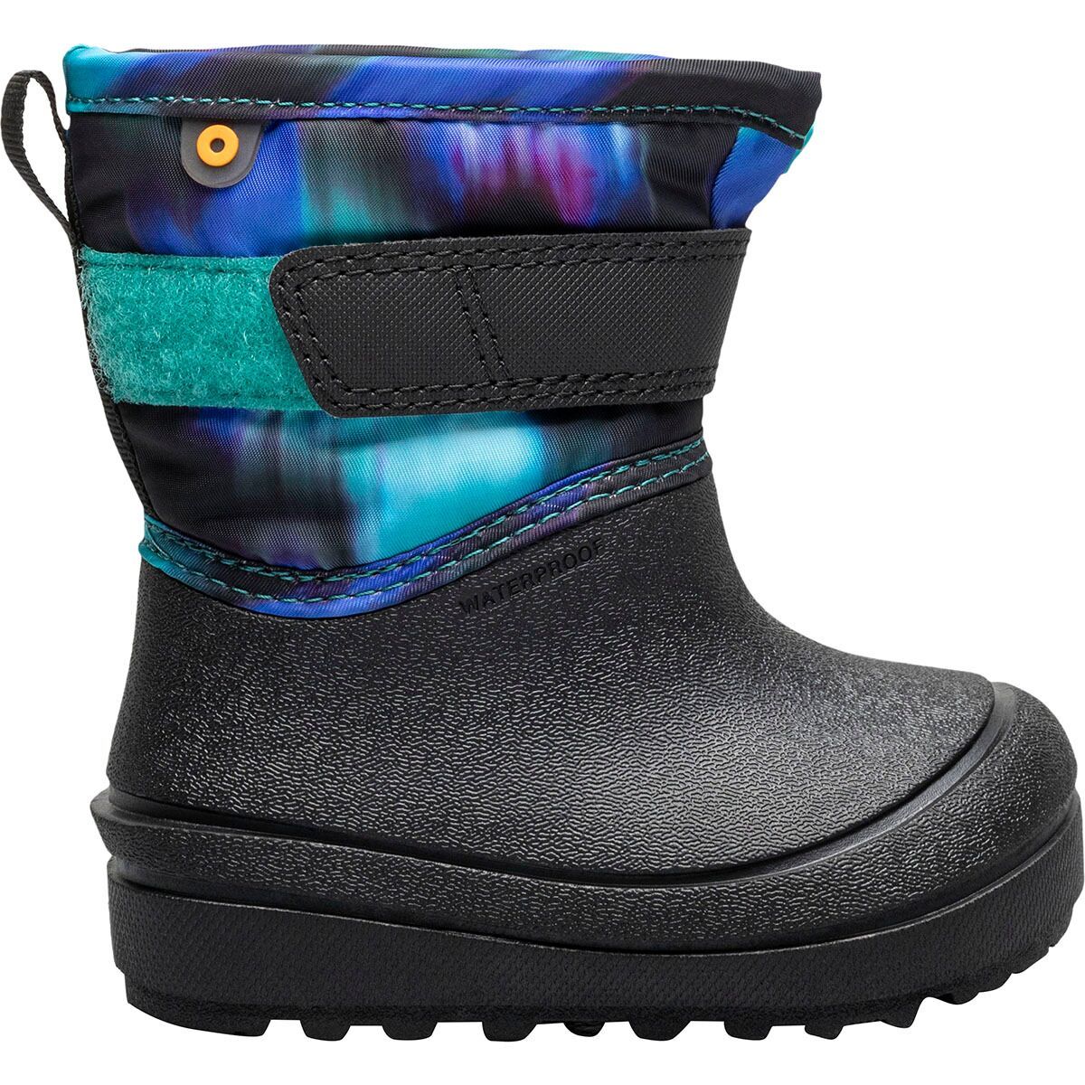 Image of Bogs Snow Shell Print Boot - Toddlers' Northern Lights/Black, 5.0
