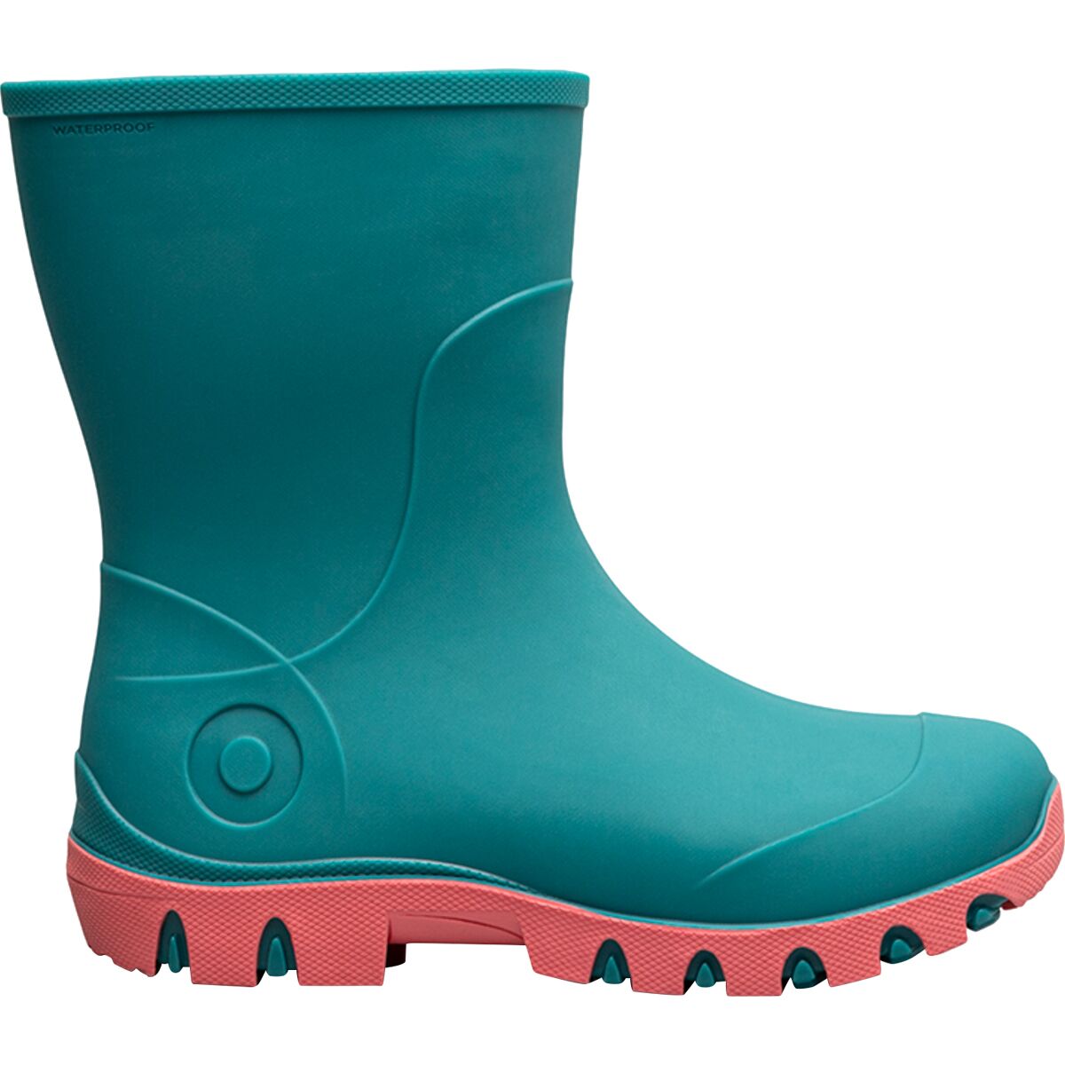 Image of Bogs Essential Rain Mid Boot - Kids' Turquoise, 3.0