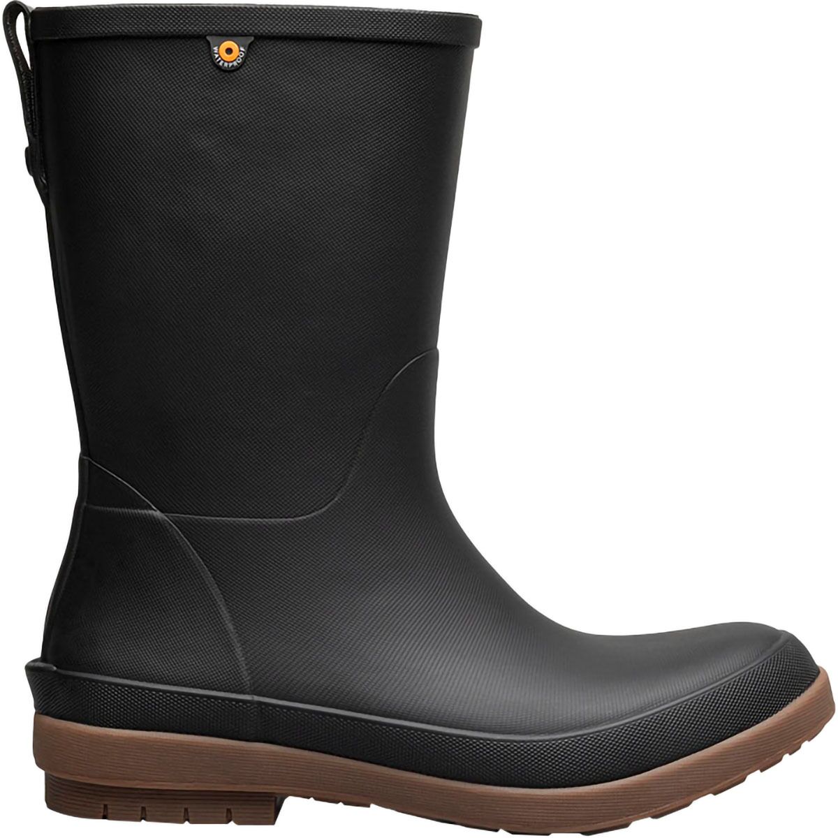 Image of Bogs Amanda II Mid Rain Boot - Women's Black, 6.0