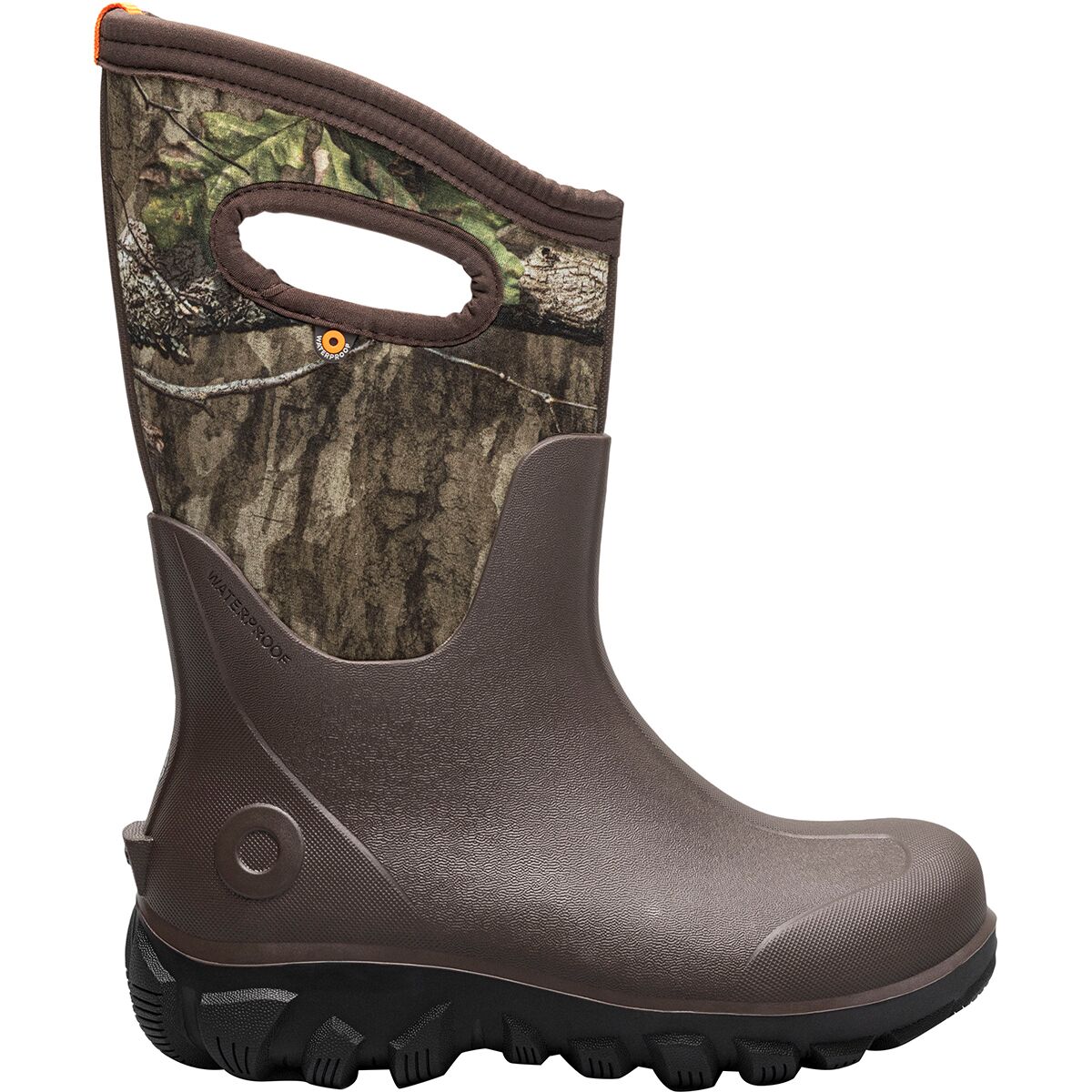 Image of Bogs Classic Seamless Print Boot - Kids' Mossy Oak Country Roots, 3.0