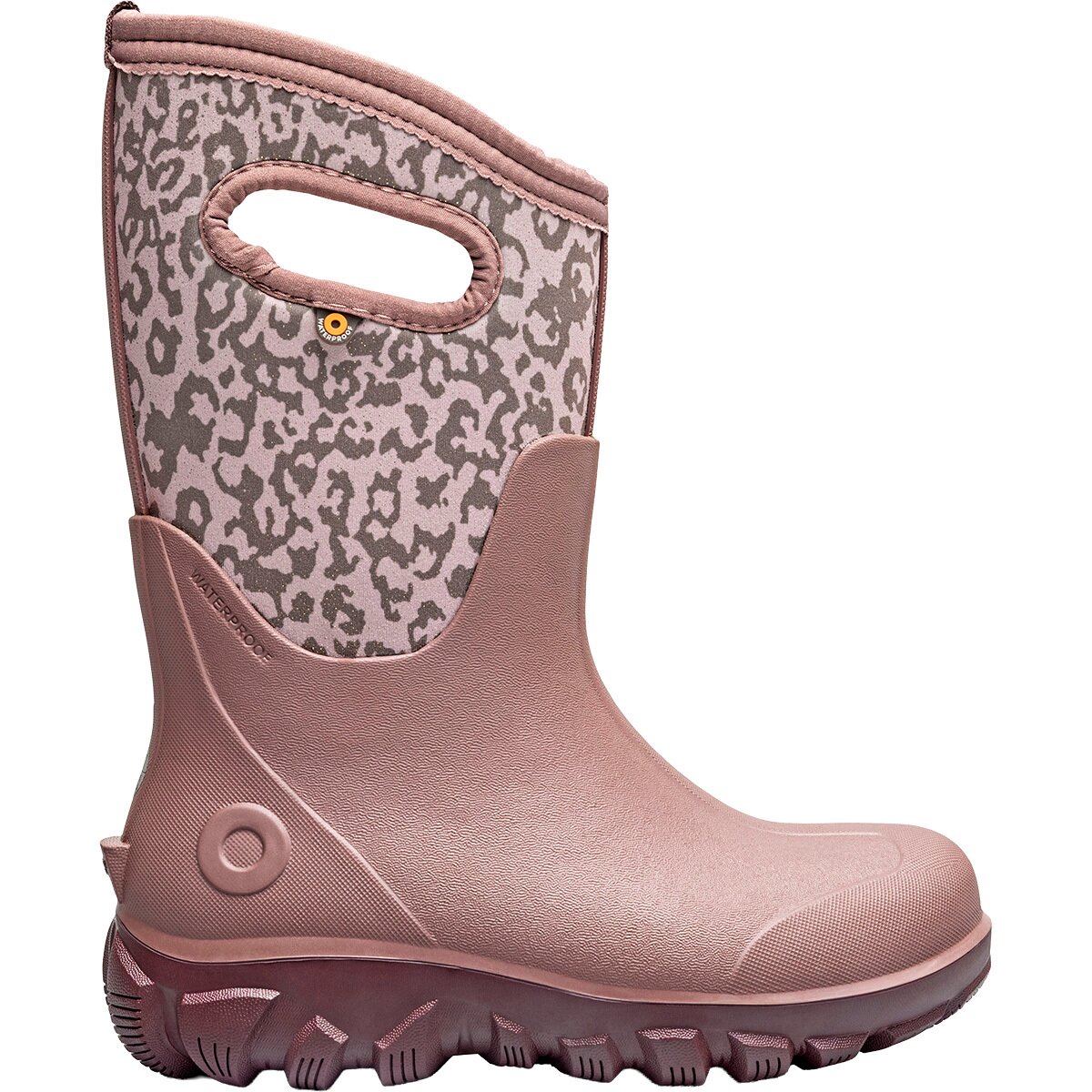 Image of Bogs Classic Seamless Print Boot - Kids' Rose, 5.0
