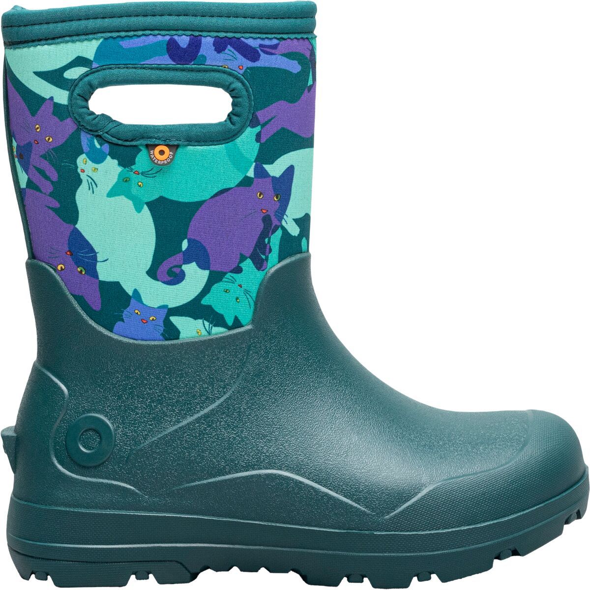 Image of Bogs York Seamless Print Boot - Little Kids' Catmo, 12.0