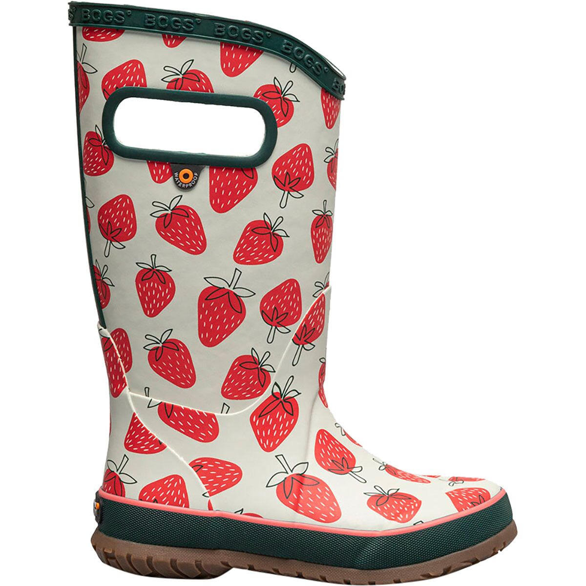 Image of Bogs Strawberry Rainboot - Little Kids' Strawberry, 11.0