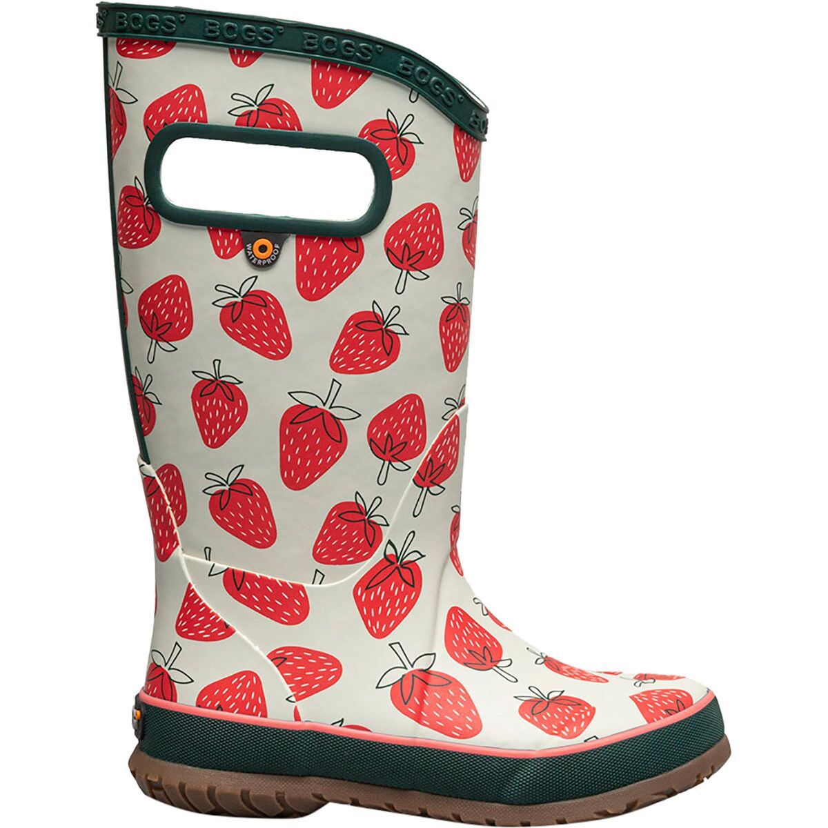 Image of Bogs Strawberry Rainboot - Little Kids' Strawberry, 10.0