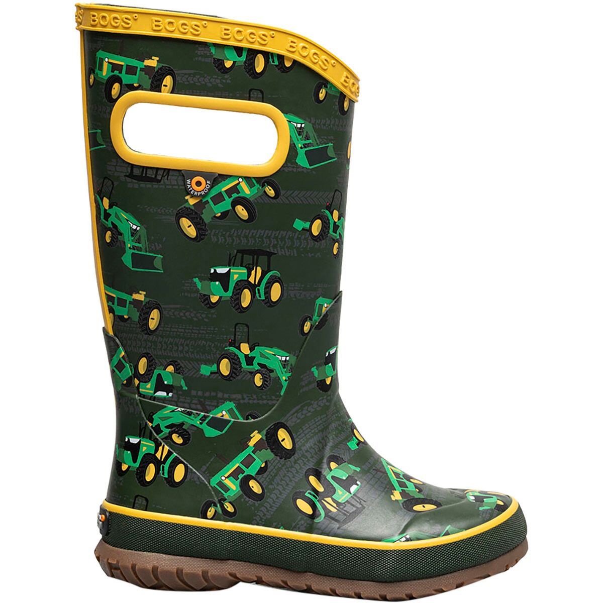 Bogs Tractor Rainboot - Little Kids' Green Tractor, 13.0