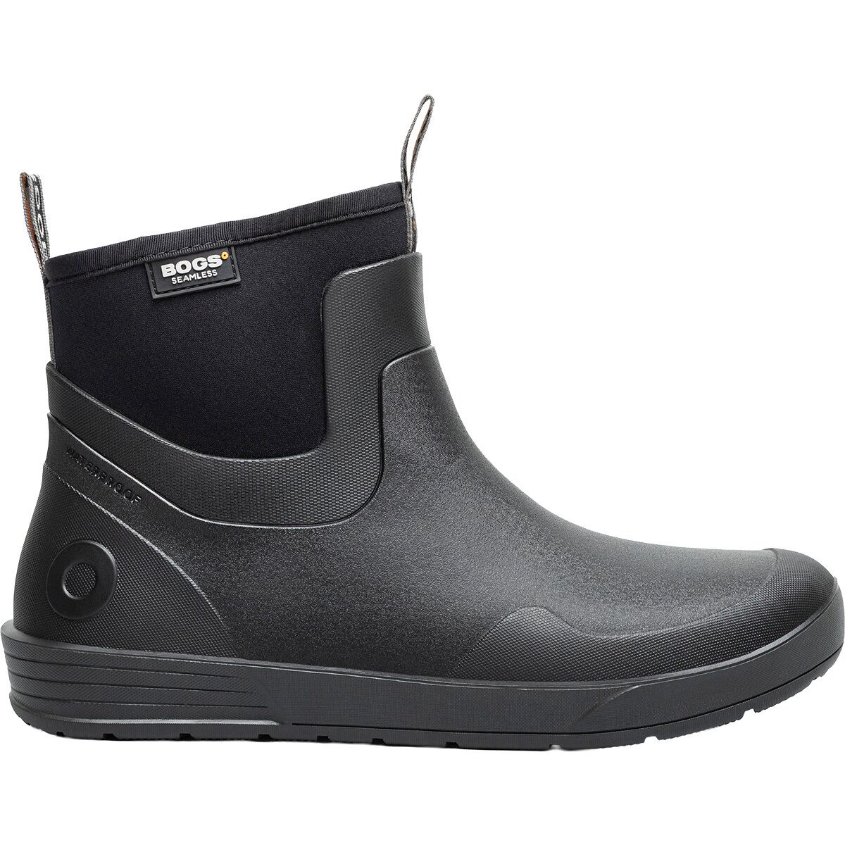 Image of Bogs Rockaway Seamless Chelsea Boot - Men's Black, 11.0