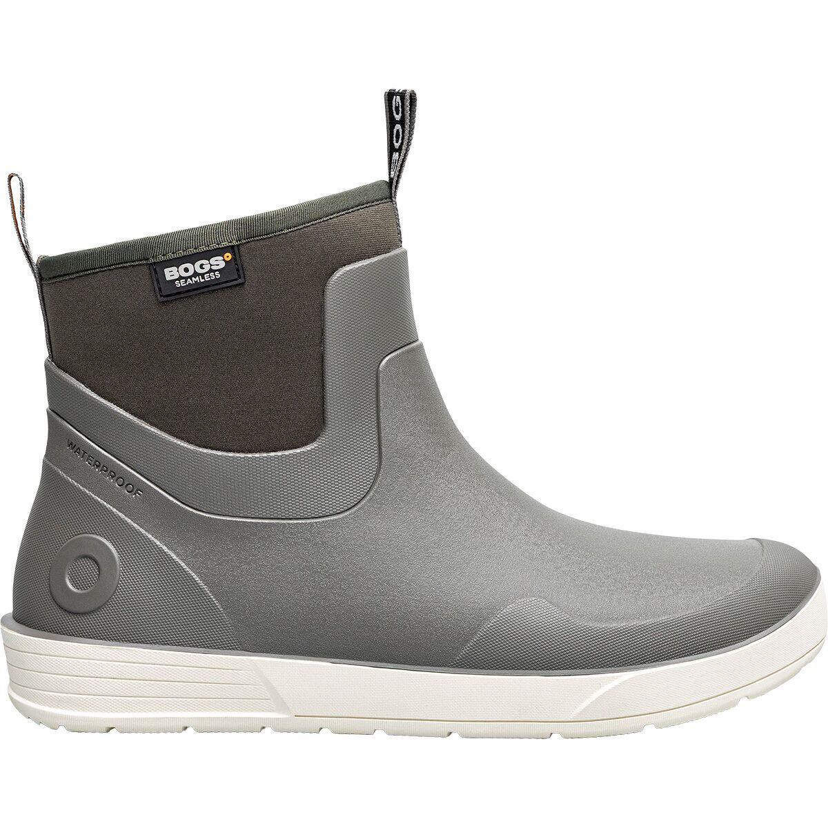 Image of Bogs Rockaway Seamless Chelsea Boot - Men's Gray, 10.0