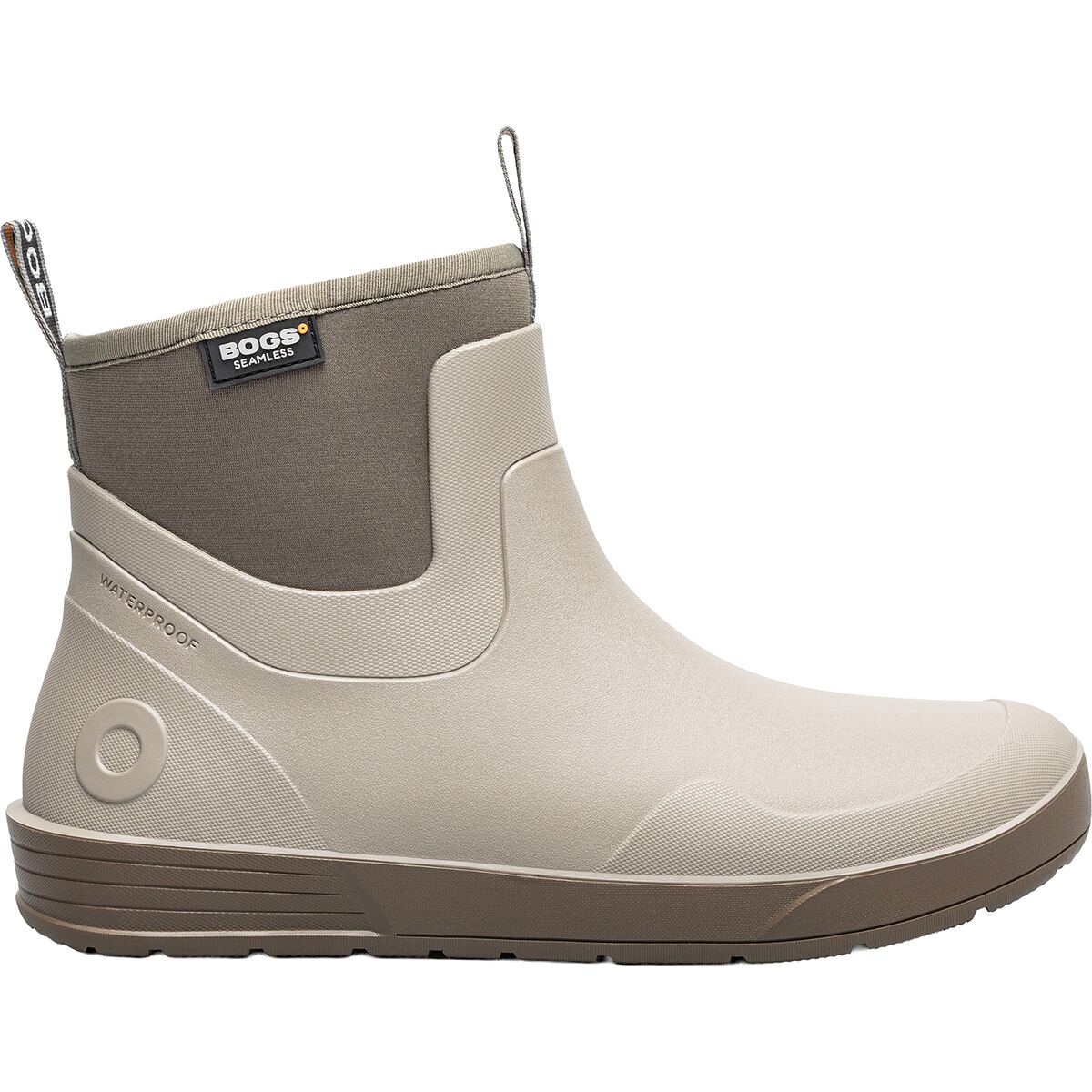 Image of Bogs Rockaway Seamless Chelsea Boot - Men's Taupe Multi, 11.0