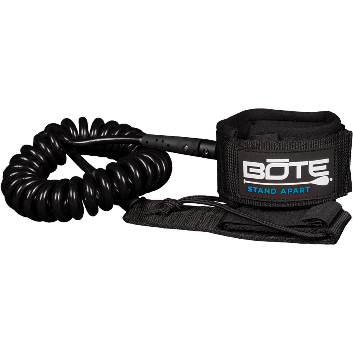 BOTE Coiled Leash Black, One Size