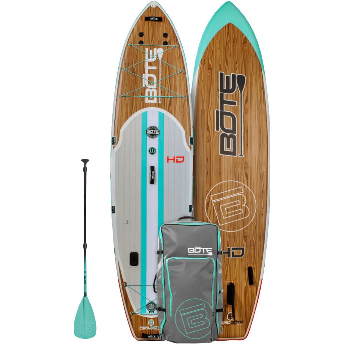 BOTE HD Aero 11ft 6in Inflatable Stand-Up Paddleboard Classic Mangrove, 11ft 6in