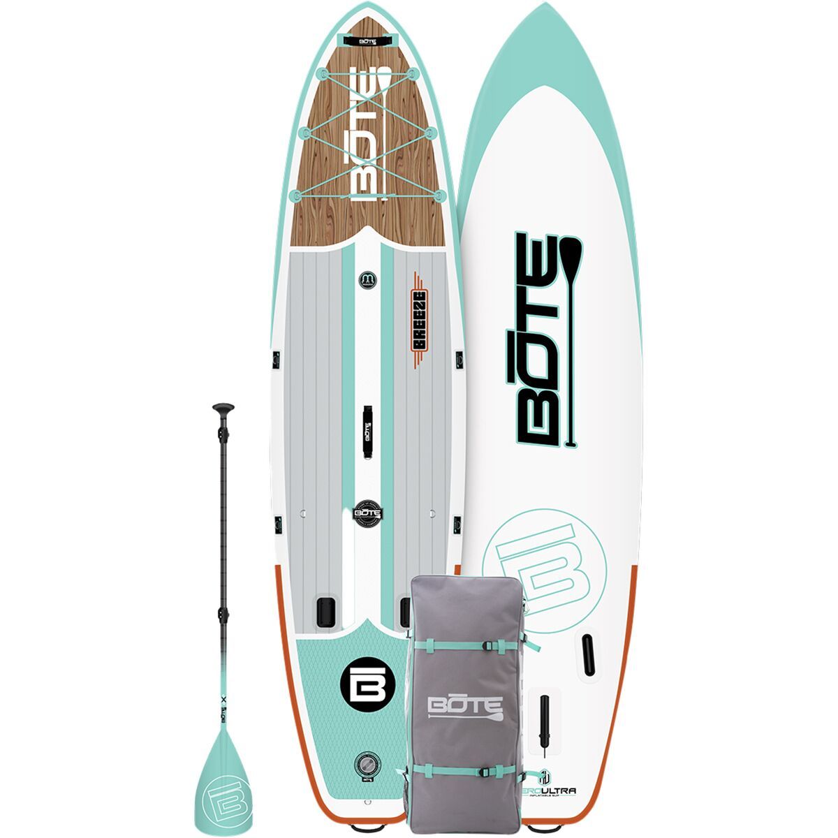 BOTE Breeze Aero 11ft 6in Inflatable Stand-Up Paddleboard Classic Mangrove 24, 11ft 6in