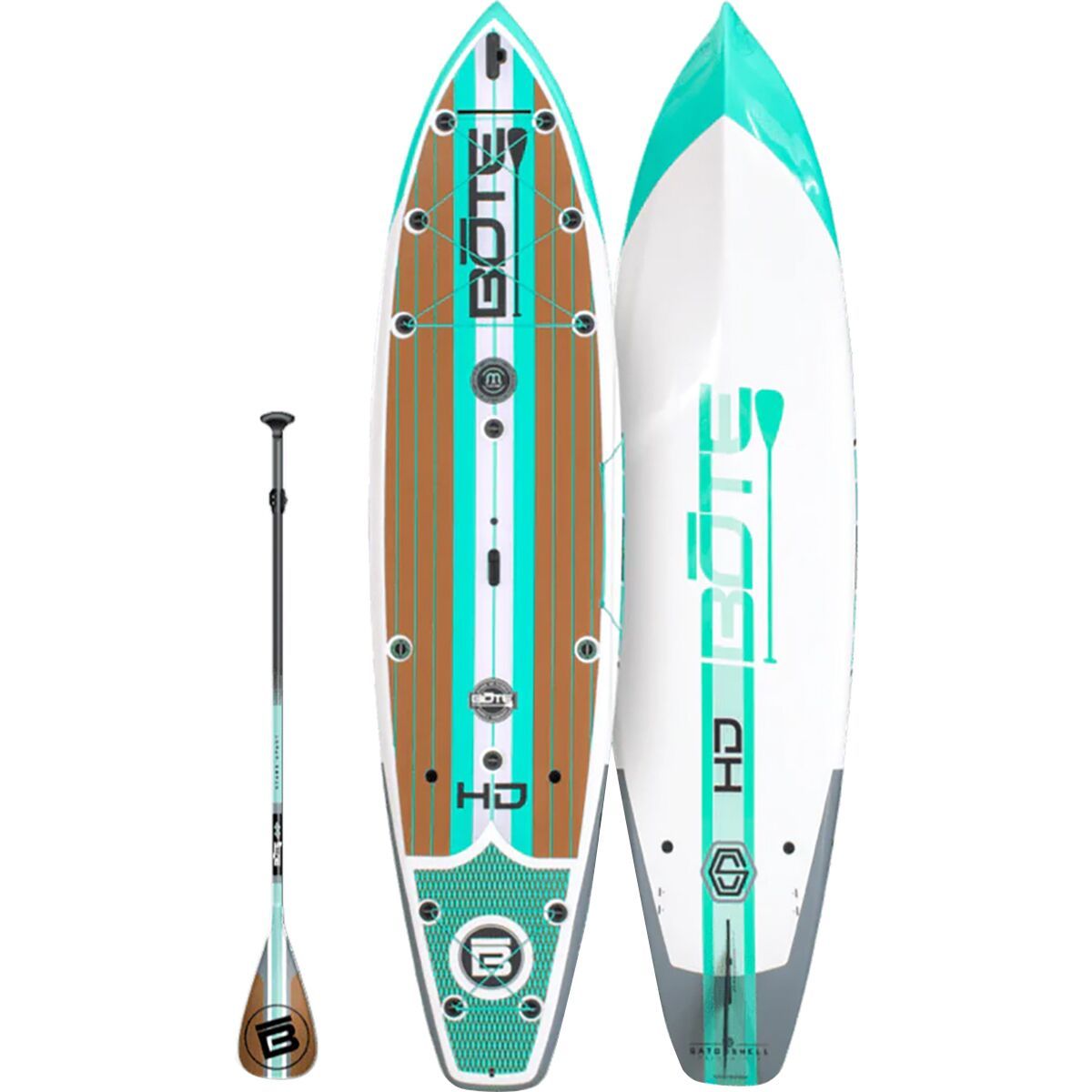 BOTE HD Gatorshell Stand-Up Paddleboard Full Trax Seafoam, 10ft 6in