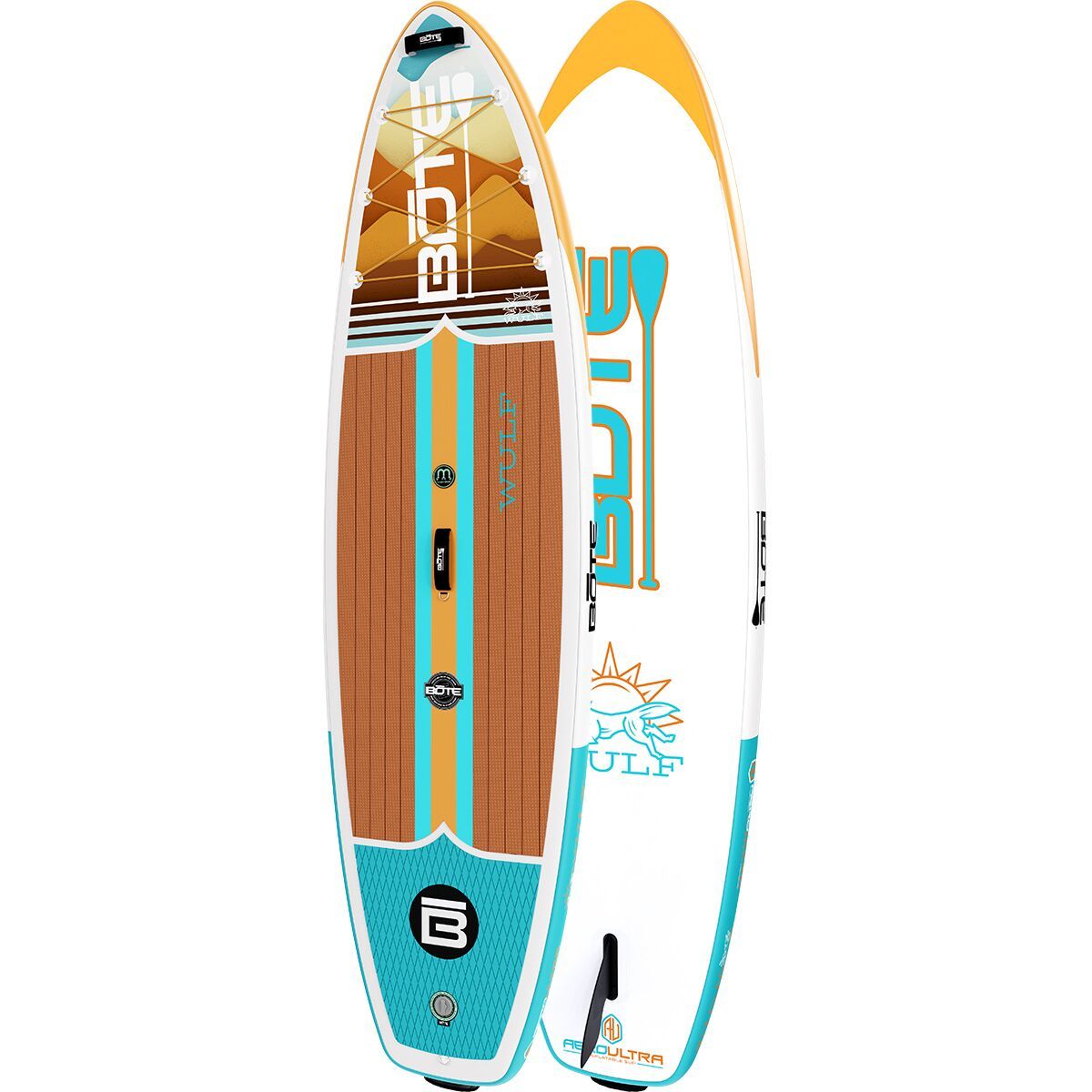 BOTE WULF Aero 11ft 4in Inflatable Stand-Up Paddleboard Native Dune, 11ft 4in