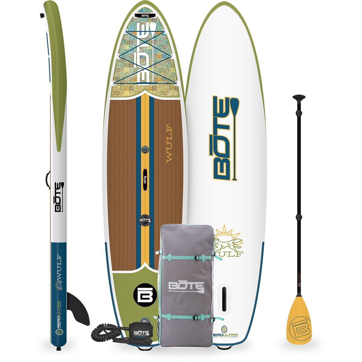 Image of BOTE Wulf Aero Native Inflatable Stand-Up Paddleboard Native, 11ft 4in