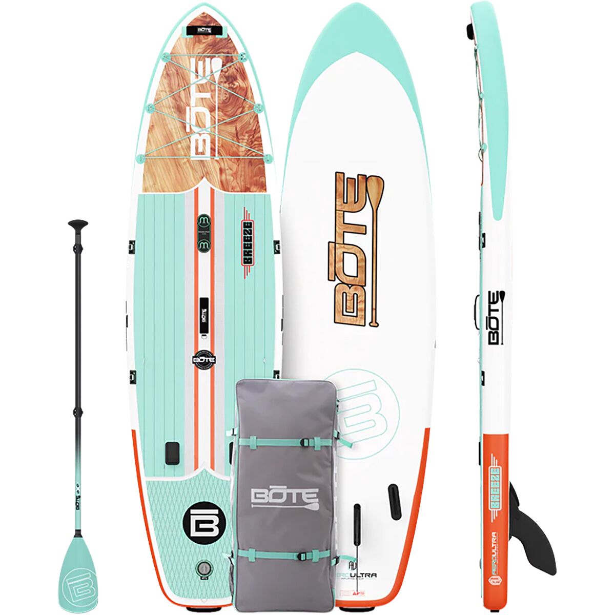 Image of BOTE Breeze Aero Inflatable Stand-Up Paddleboard Classic, 10ft 6in