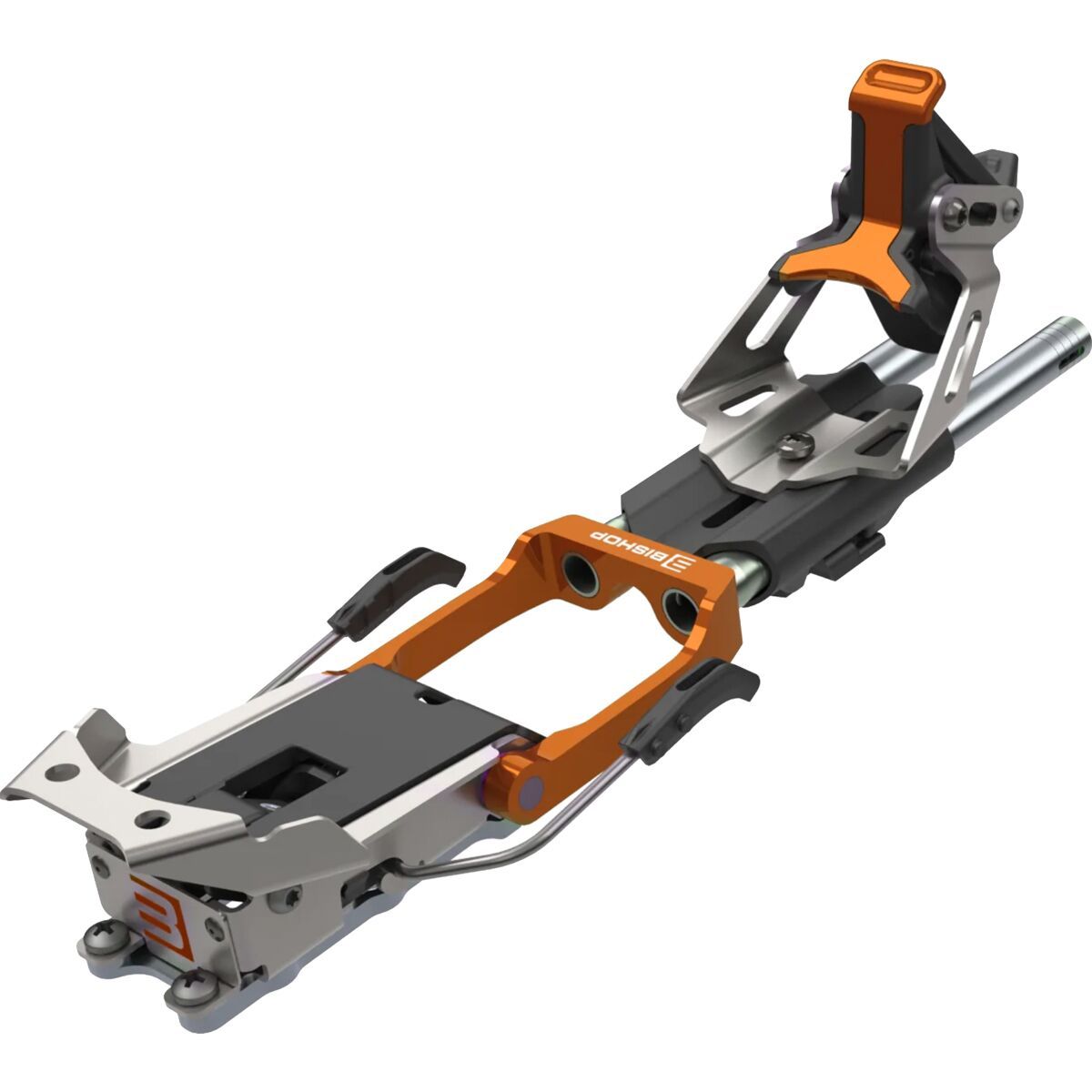Bishop Telemark BMF/3 NTN Telemark Ski Binding - 2025 Orange, 90mm