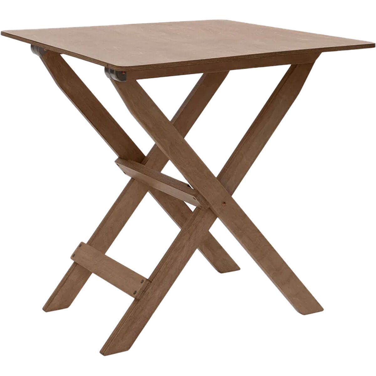 Barebones Ridgetop Wood Folding Table Brown, One Size