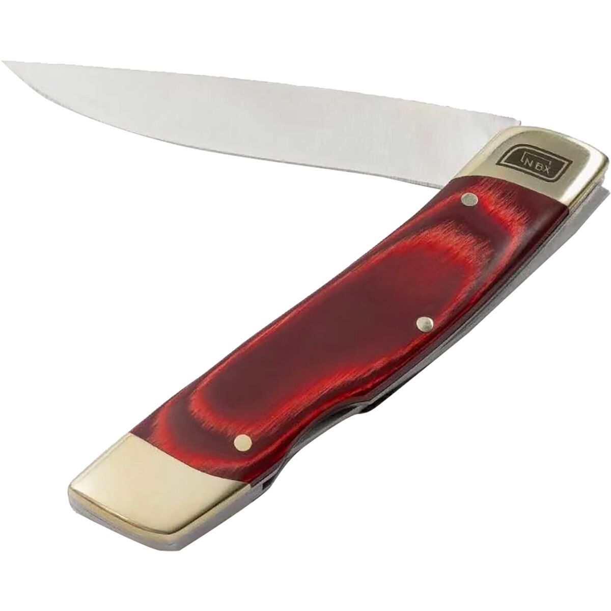 Image of Barebones Single Blade Pocket Knife Red, One Size