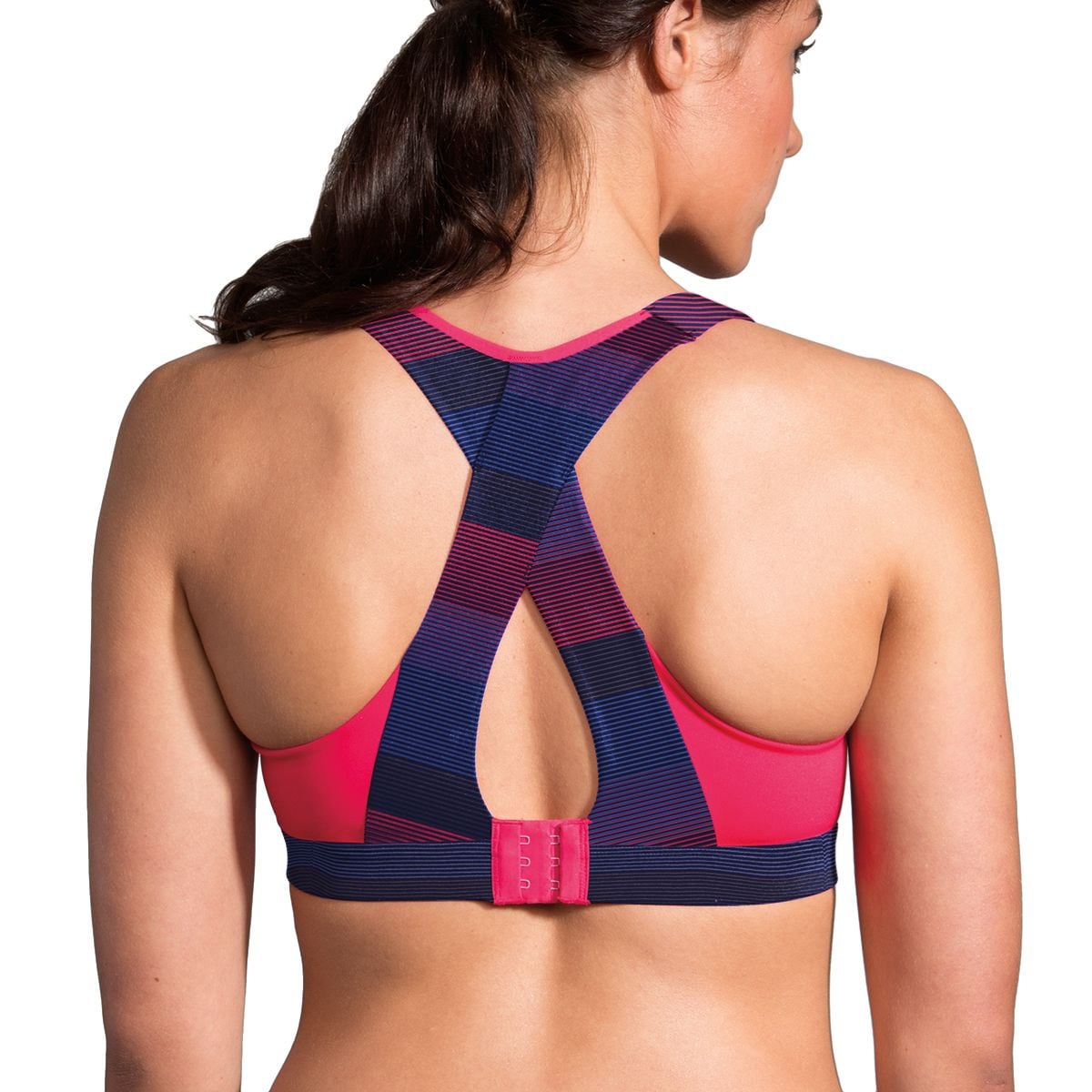 Buy Brooks Juno Wire-Free Racerback Sports Bra, 34C, Cobalt Online at Low  Prices in India 