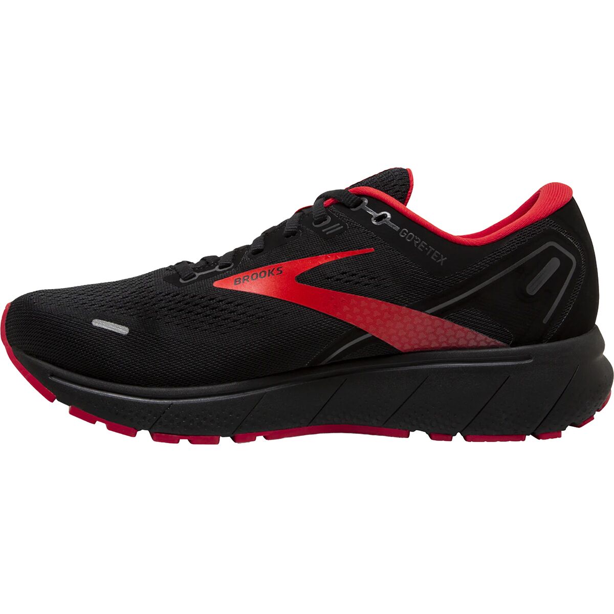 Brooks Ghost 12 Mens Red Black Athletic Running Shoes Brooks - Brandclub - Brooks Men main image 4