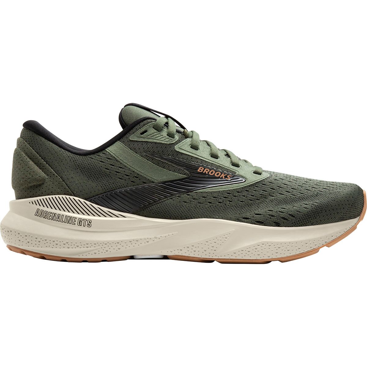 Brooks Brooks Adrenaline GTS 24 Running Shoe - Men's Thyme/Black/Chateau Grey, 10.5