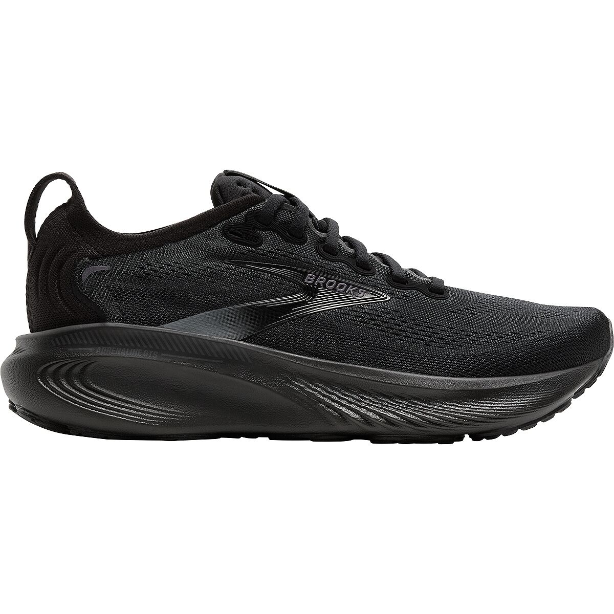 Image of Brooks Adrenaline GTS 25 Running Shoe - Men's Black/Black/Ebony, 12.0
