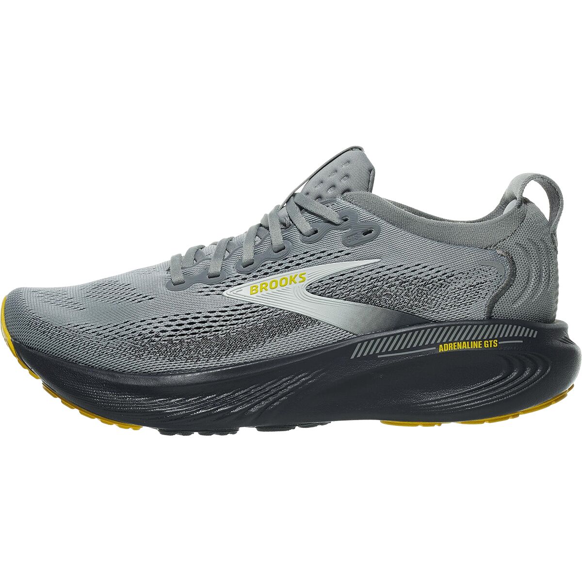 Brooks Brooks Adrenaline GTS 25 Running Shoe - Men's Primer Grey/Ebony/Jasmin, 12.0