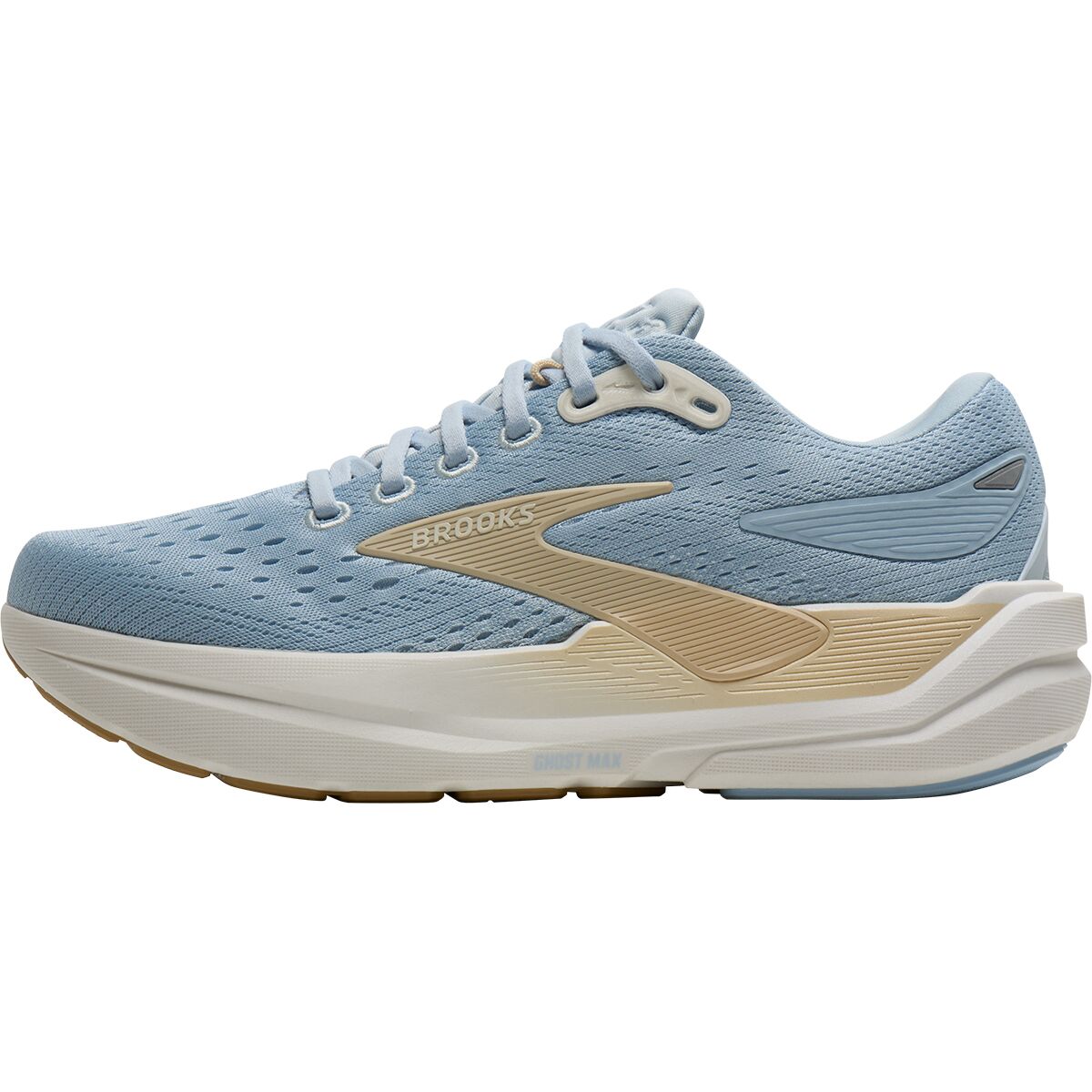 Image of Brooks Ghost Max 3 Running Shoe - Women's Skyway/Coconut/Sand, 8.5