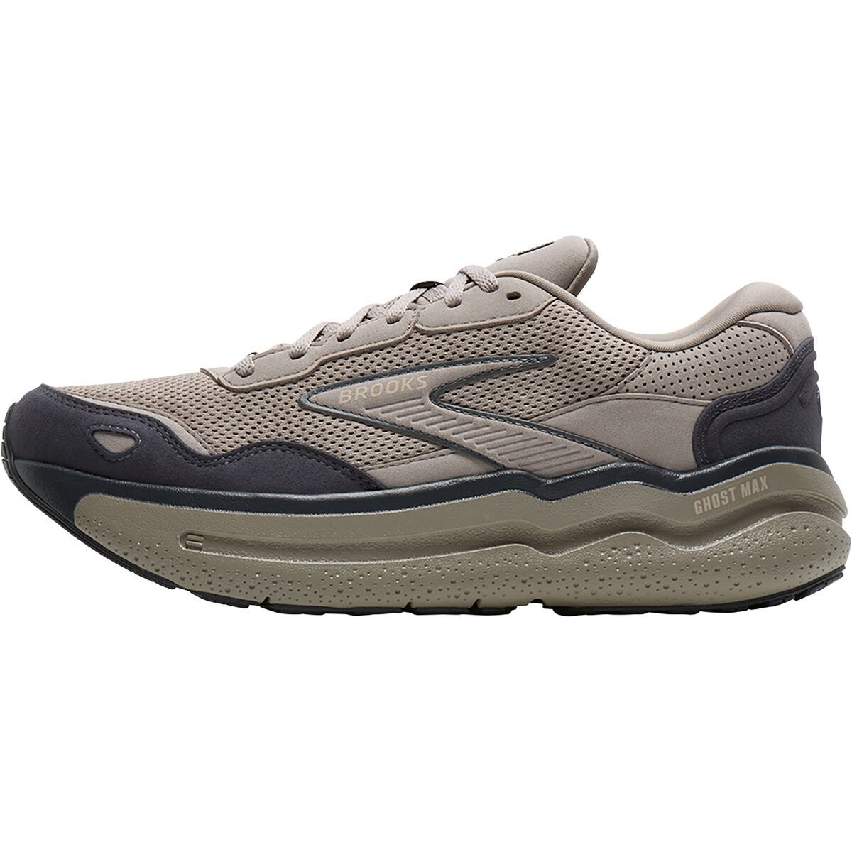 Image of Brooks Ghost Max SE Running Shoe - Men's Rockridge/Ebony, 10.5