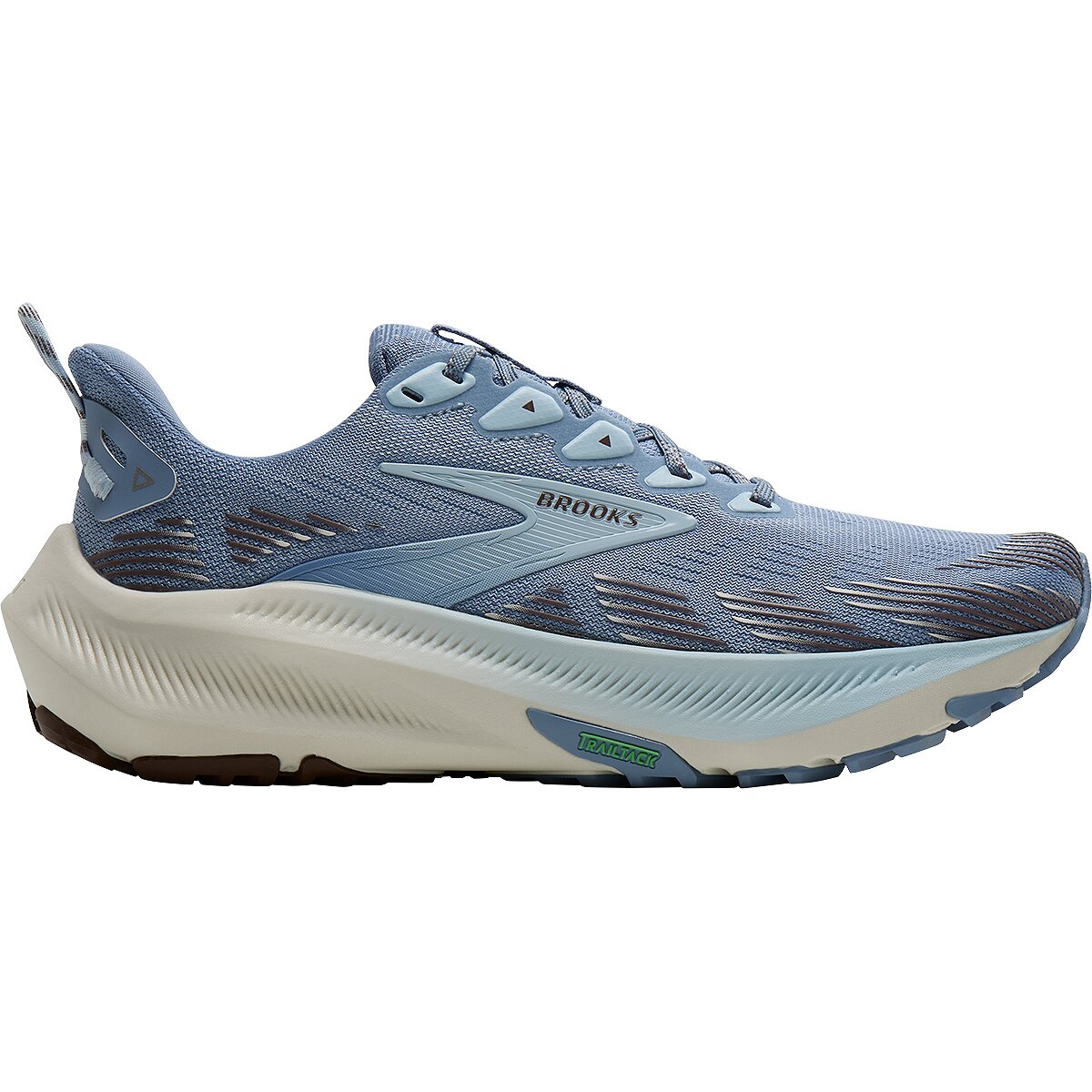 Image of Brooks Ghost Trail Running Shoe - Women's Blue/Blue/Brown, 7.5