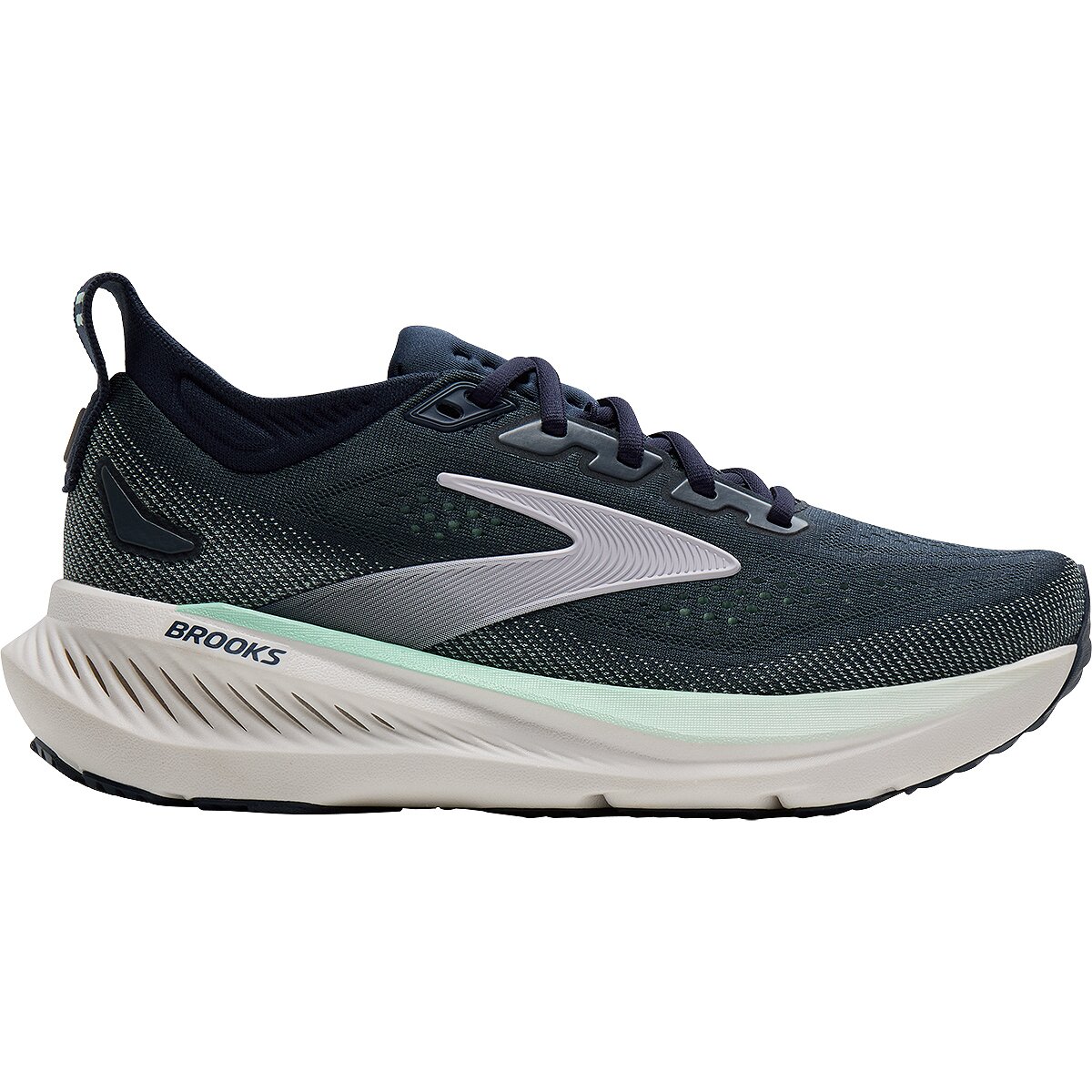 Image of Brooks Glycerin 23 Running Shoe - Women's Spellbound/Yucca/Pink, 9.0