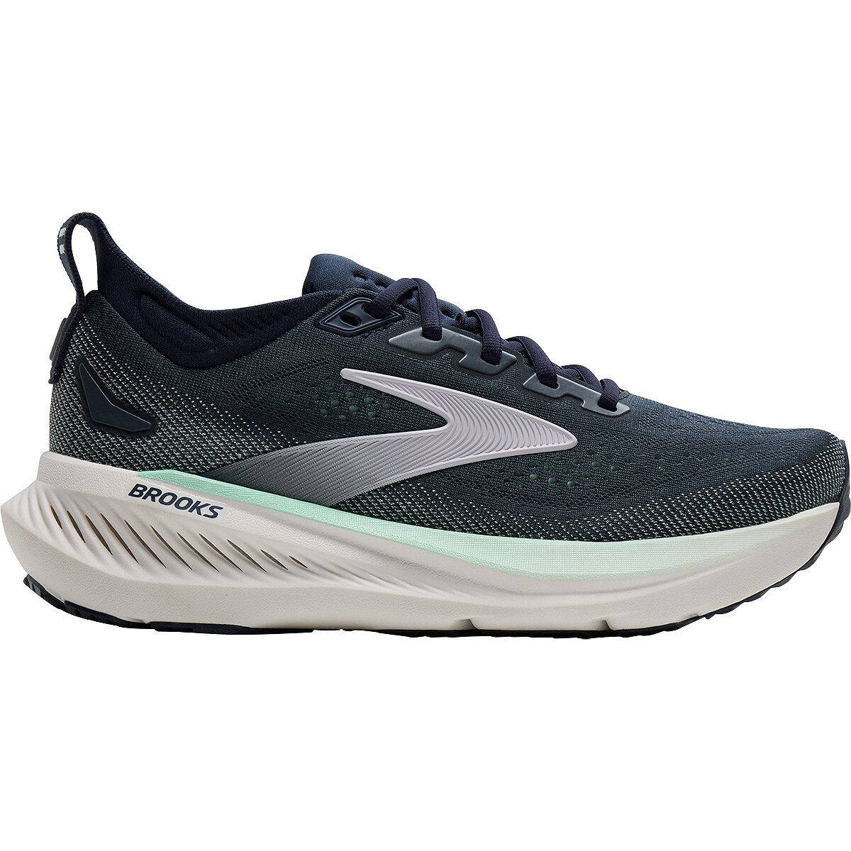 Image of Brooks Glycerin 23 Wide Running Shoe - Women's Spellbound/Yucca/Pink, 6.0