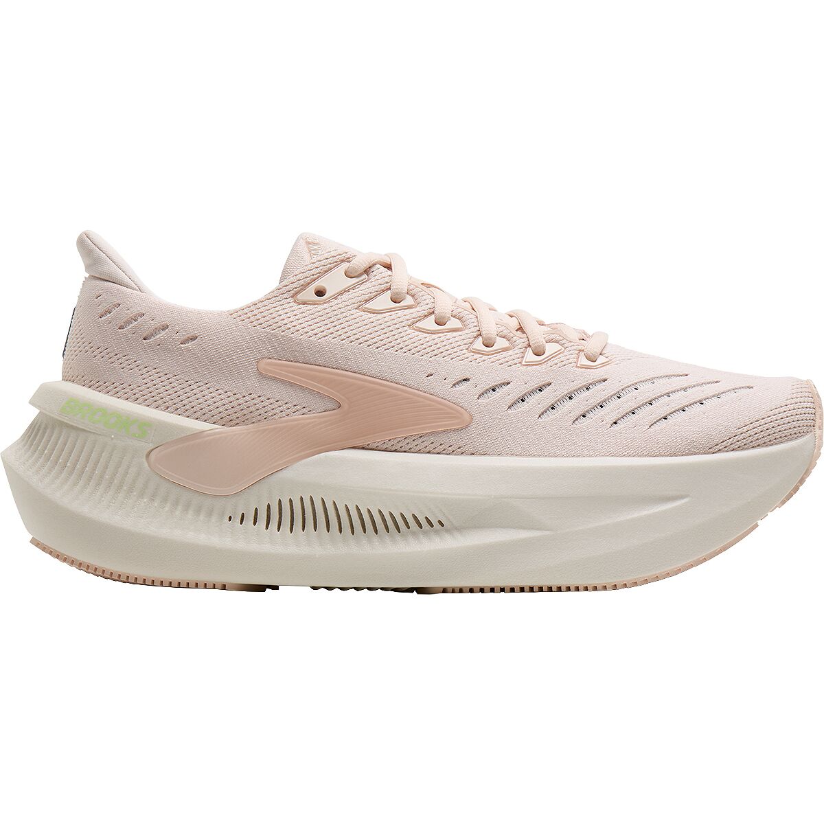 Image of Brooks Glycerin Max 2 Running Shoe - Women's Morganite/Paradise Green/Clear, 9.0