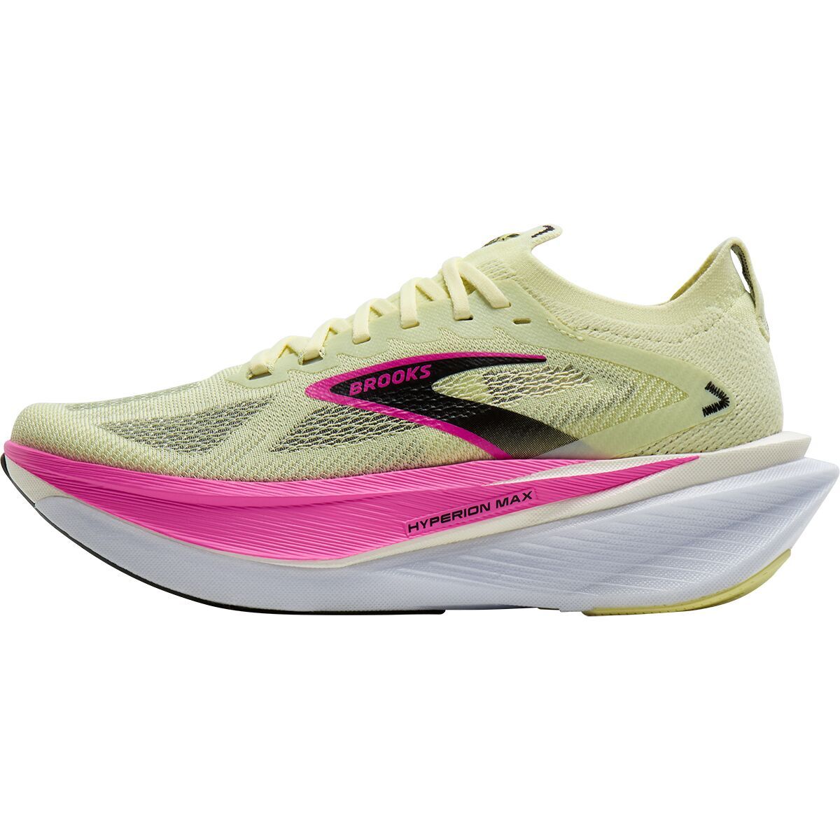 Image of Brooks Hyperion Max 3 Running Shoe - Women's Luminary/Cyber Pink/Black, 8.0