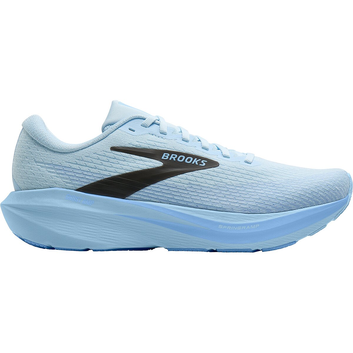 Image of Brooks Ghost Amp Running Shoe - Men's Blue/Blue/Black, 11.5