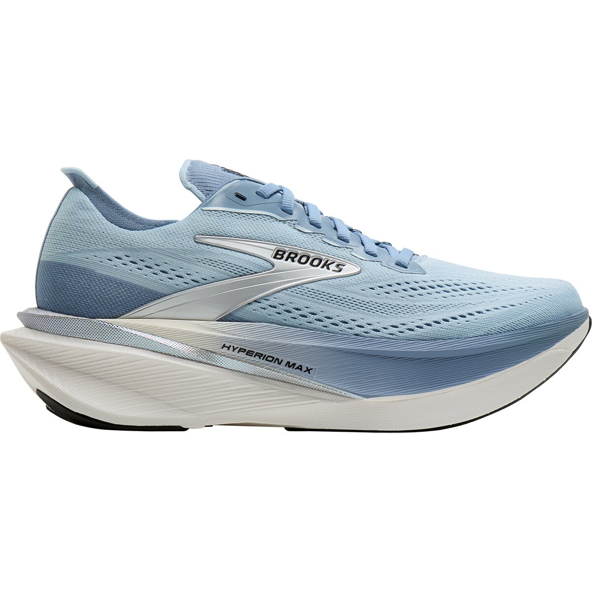 Image of Brooks Hyperion Max 4 Running Shoe - Women's Nantucket/Blue/Chrome, 8.0