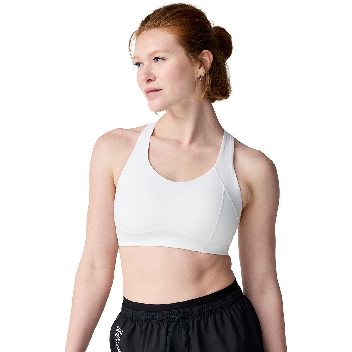 Image of Brooks Chaser Padded Bra - Women's White, S