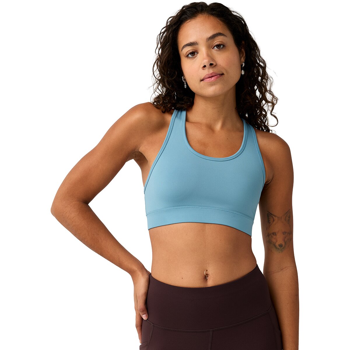 Brooks Brooks Dash Lite Bra - Women's Blue Haze, S
