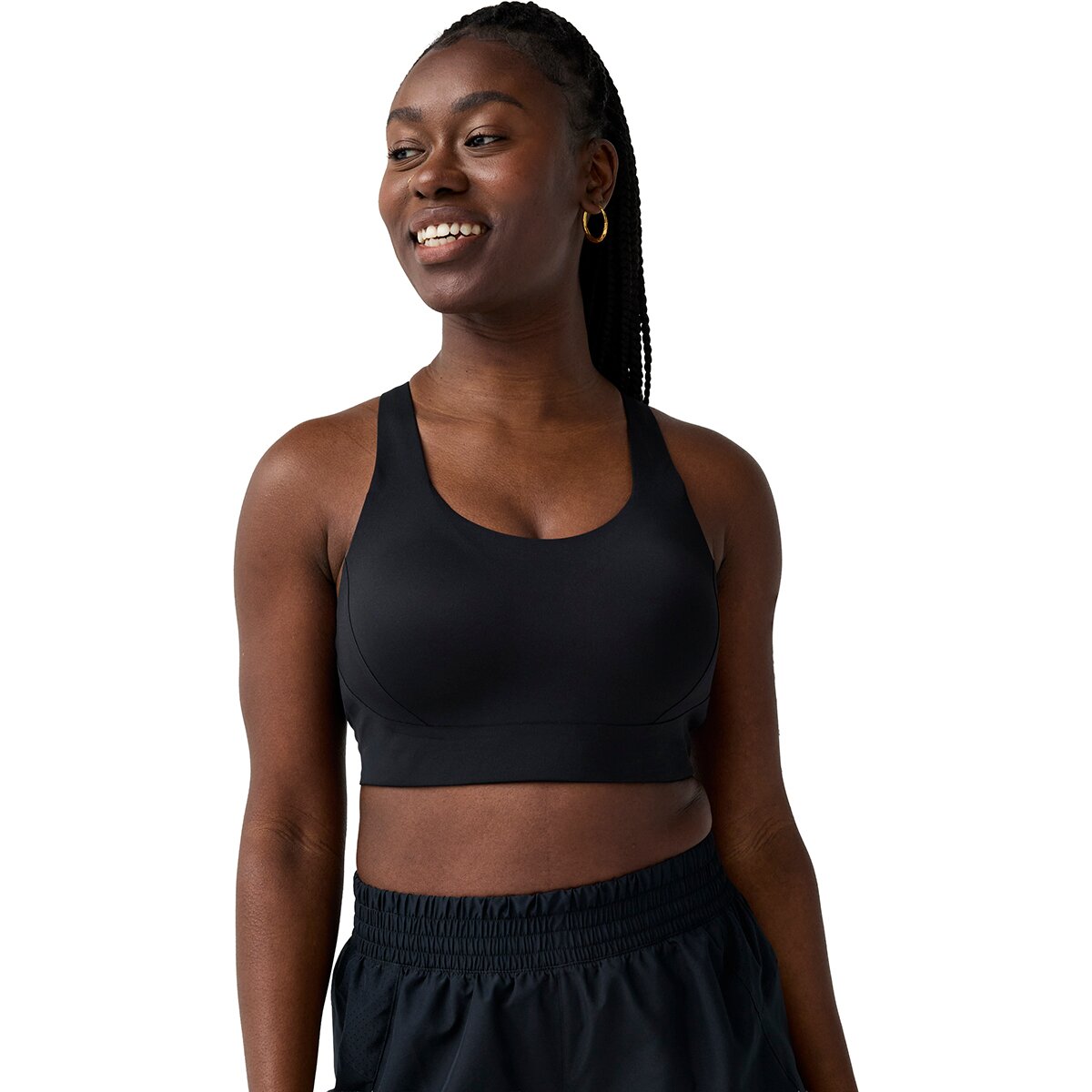 Image of Brooks Limitless Racerback Bra - Women's Black, 32B