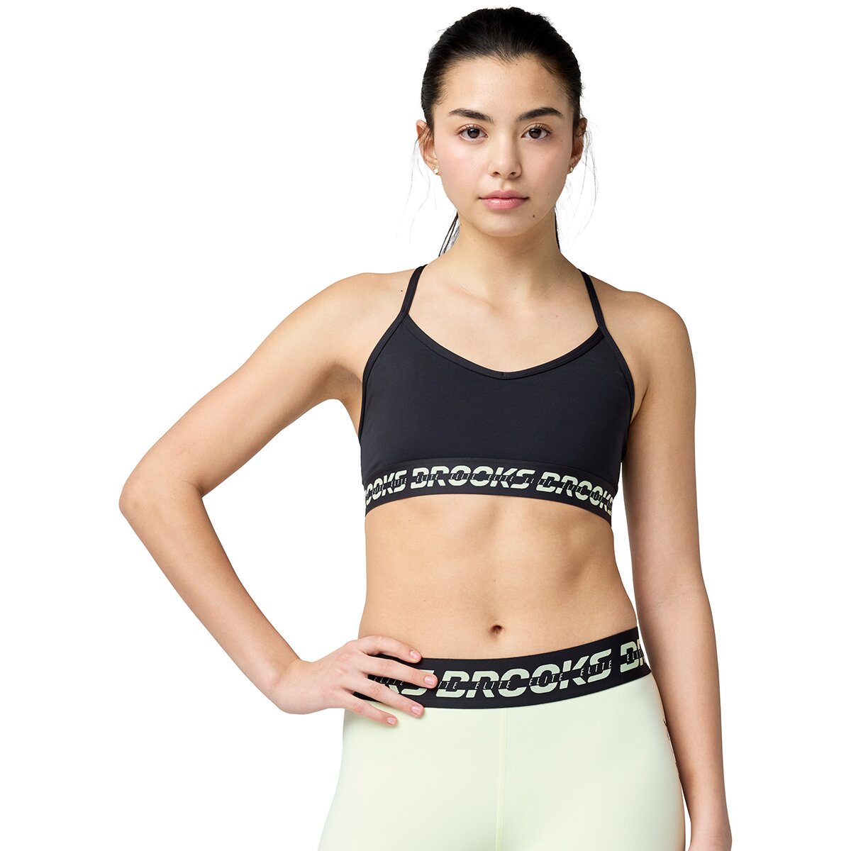 Image of Brooks PR Elite Bra - Women's Black/Luminary, XXL