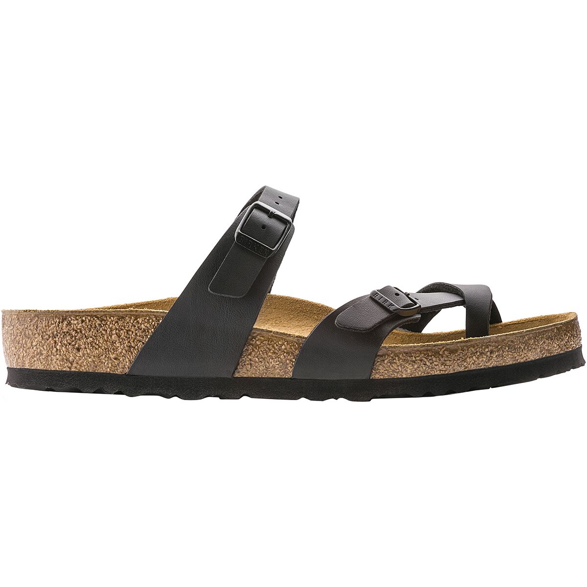 Image of Birkenstock Mayari Sandal - Women's Black Birko Flor, 41.0