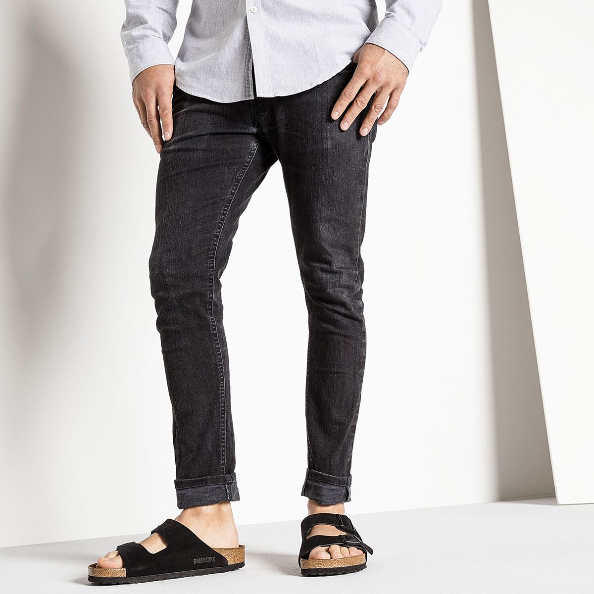 Mens suede hotsell birkenstocks