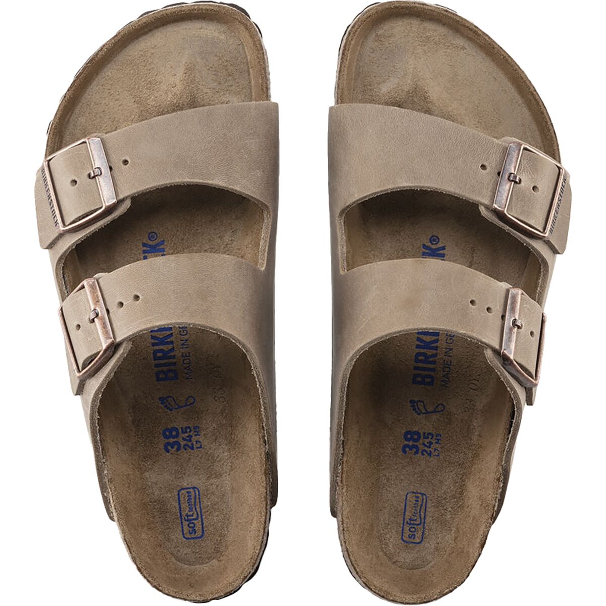 Birkenstock Arizona Soft Footbed Leather Sandal - Men's - Footwear