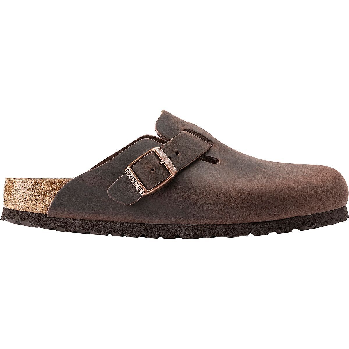Image of Birkenstock Boston Leather Clog - Women's Habana Oiled Leather, 38.0